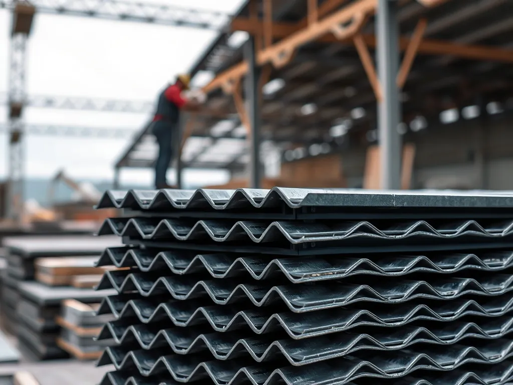 Blacha trapezowa cena: co wpływa na jej wartość w 2023 roku?