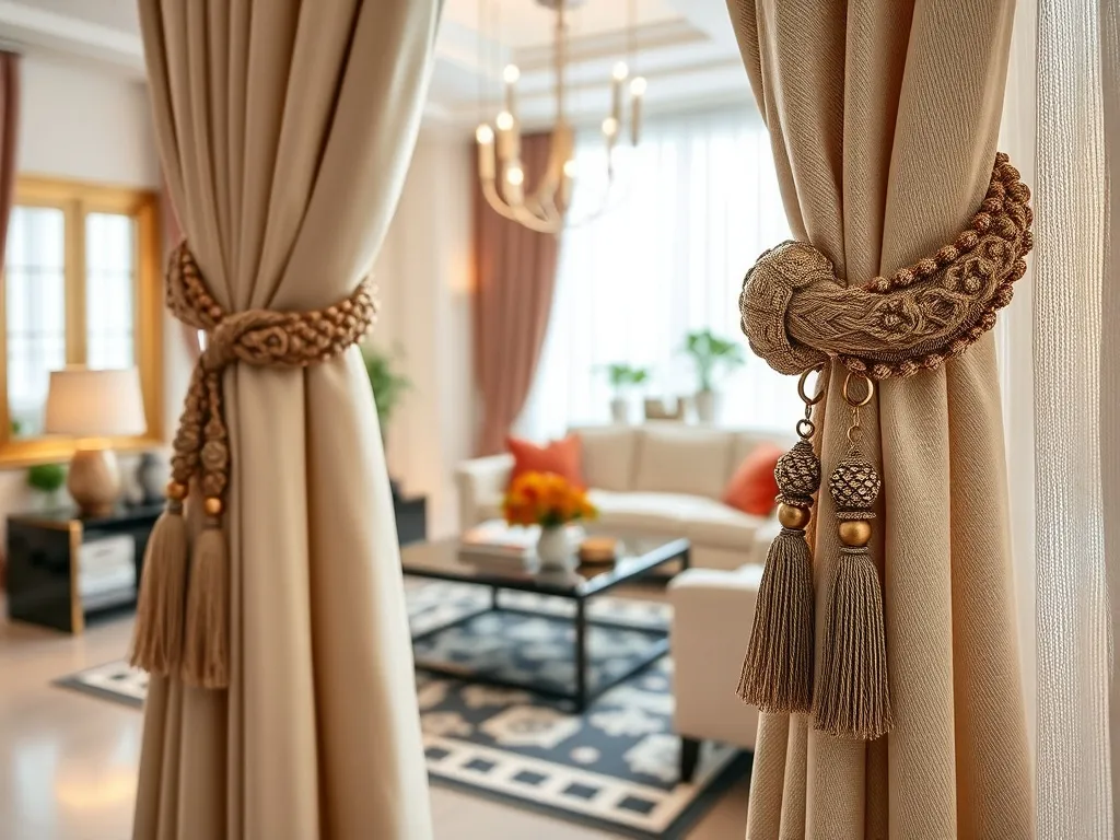 Za długie firanki: jak je upiąć w stylowy sposób?