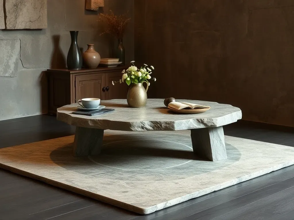 stoły kawowe z kamienia