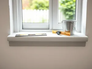 Czym wyrównać podłoże pod parapet?