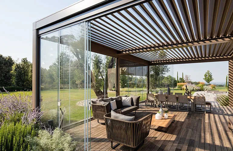 pergola segmentowa
